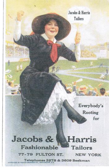 Everybody's Rooting baseball advertising trade card