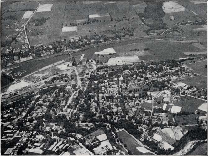 Canajoharie-Palatine Bridge, Airplane View