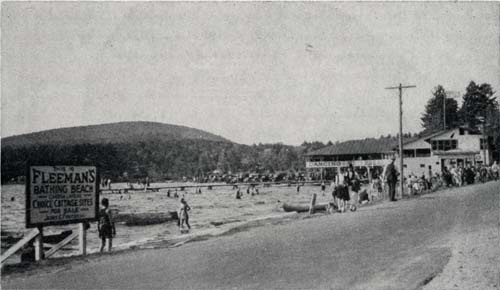 On the Beach at Garoga Lake