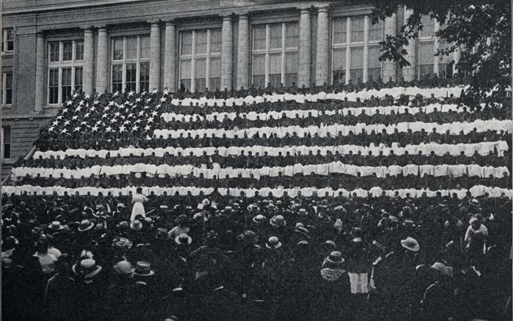 Flag Day at Gloversville High School