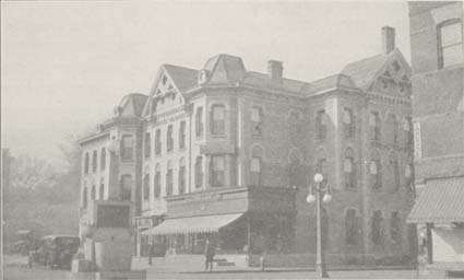 Hotel Wagner and Clinton Monument