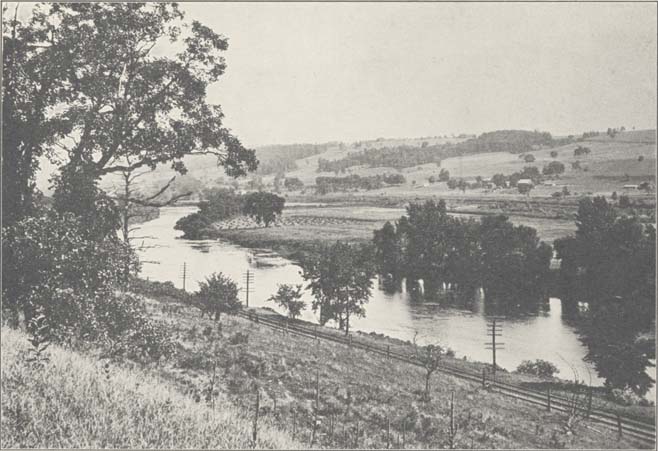 The Mohawk Valley Near Indian Castle. Photo by M. J. Bucklin, Little Falls.