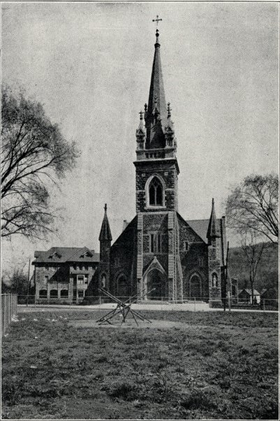 Exterior of St. Mary's Catholic Church, Little Falls