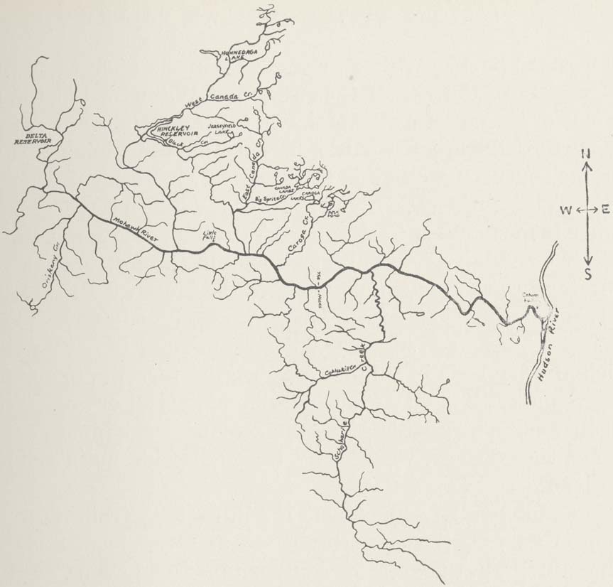 Mohawk River Watershed Map