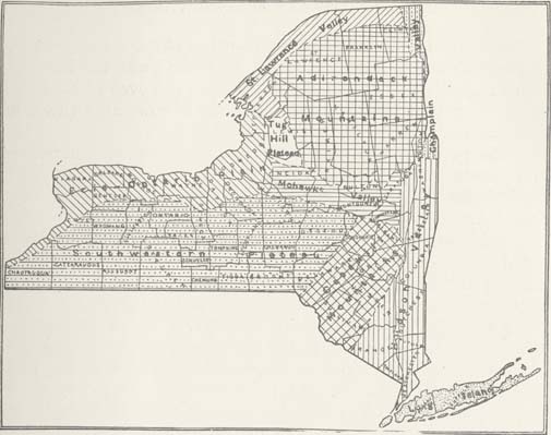 New York State Geological Provinces.